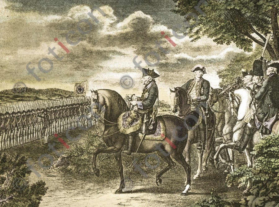 Wachtparade Friedrichs des Großen ; Guard parade of Frederick the Great (foticon-simon-fr-d-grosse-190-047.jpg)